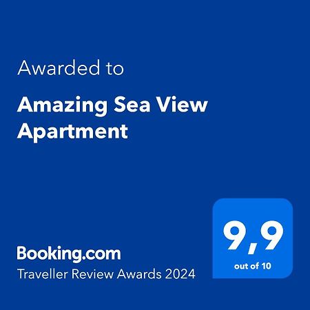 Amazing Sea View Apartment (Adults Only) Ханя Екстериор снимка